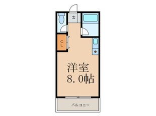 ﾌﾚﾝﾃﾞｨｰ北条の物件間取画像